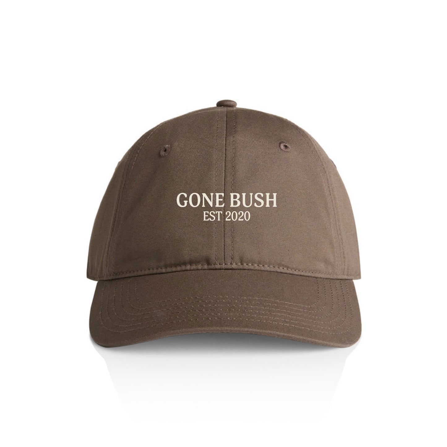 Vintage Embroidered Cap - Walnut
