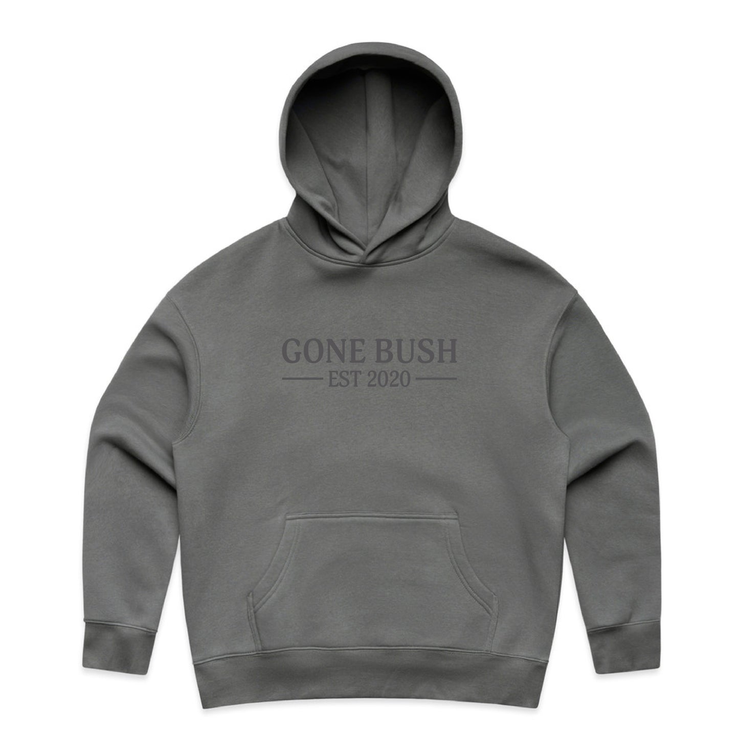 Embroidered Heritage Hoodie - Shadow