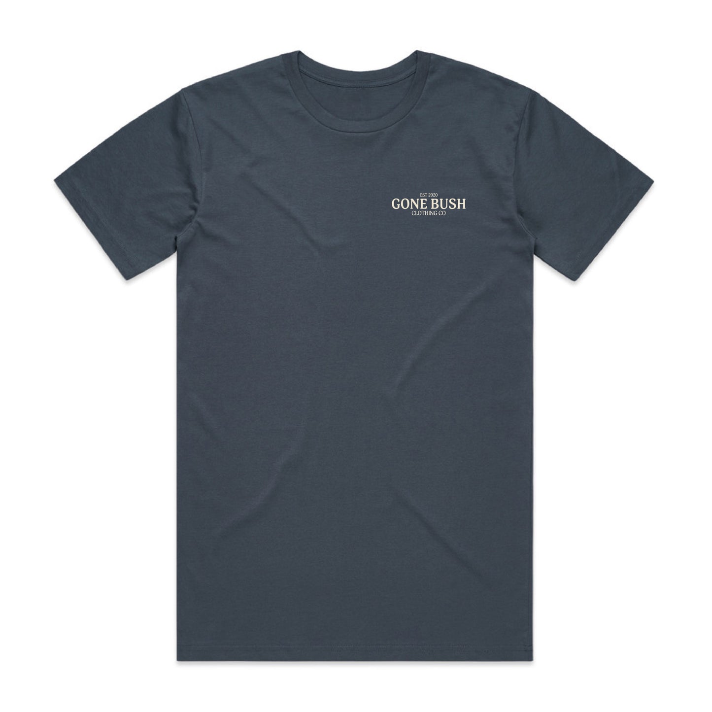 Rustic Tee - Petrol Blue