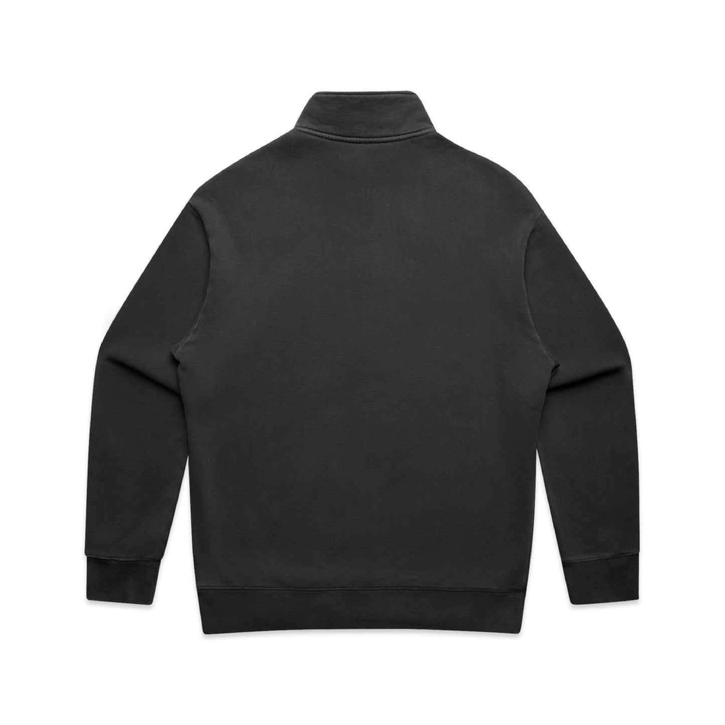 Authentic Faded Quarter Zip - Black