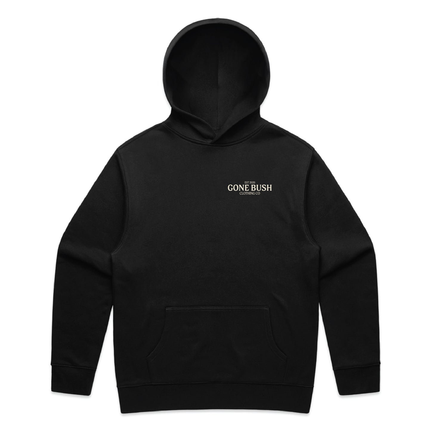 Rustic Hoodie - Black