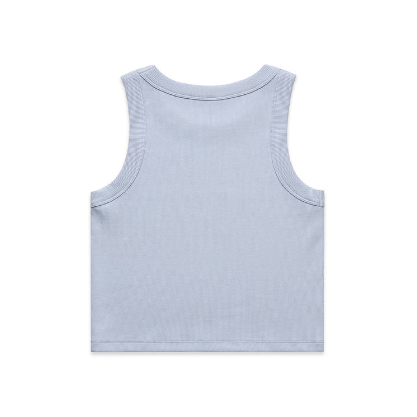 Cropped Powder Rib Tank