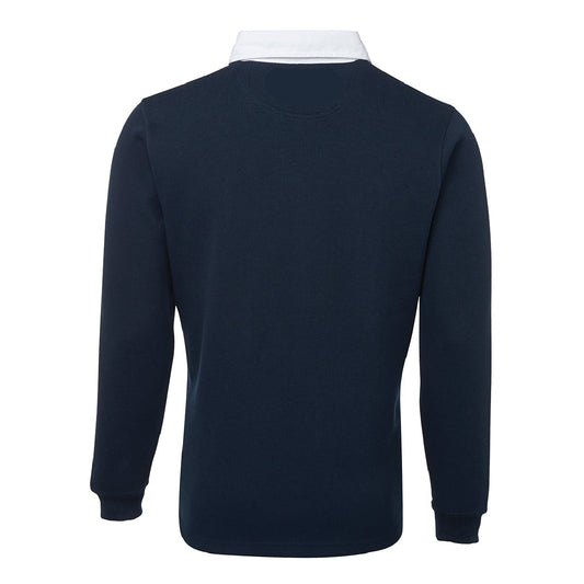 Plain Rugby - Navy/White