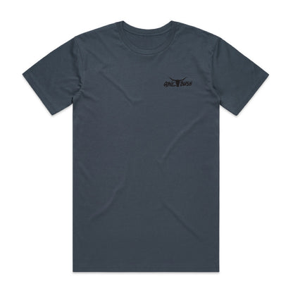 Lincoln Tee - Petrol Blue