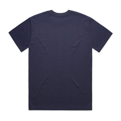 Embroidered Heavy Tee - Midnight