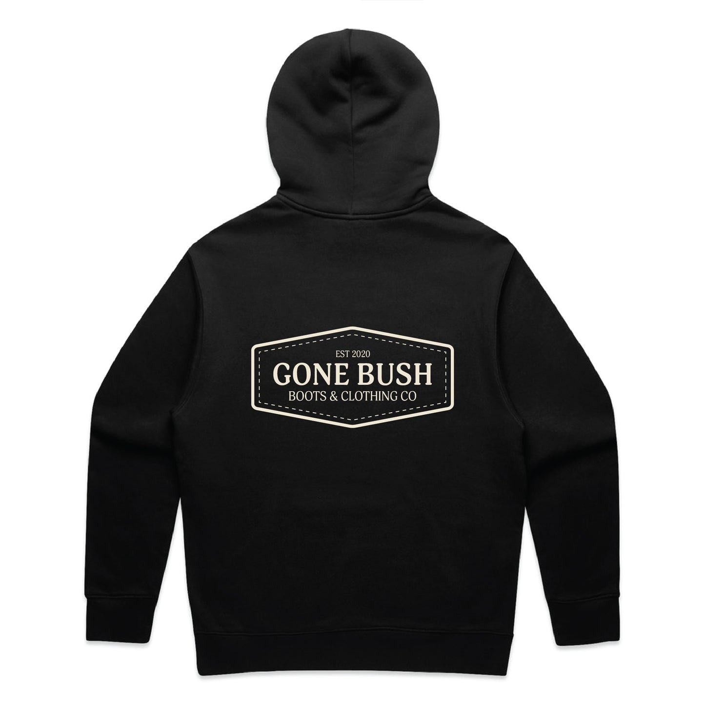 Rustic Hoodie - Black