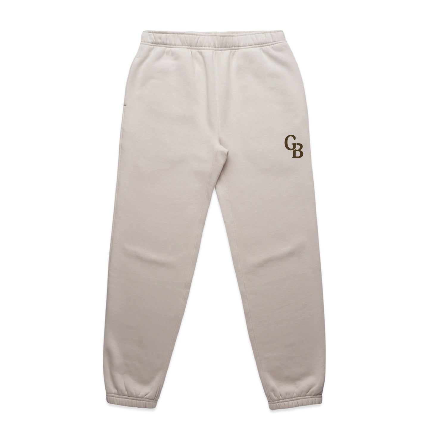GB Stamp Trackies - Bone