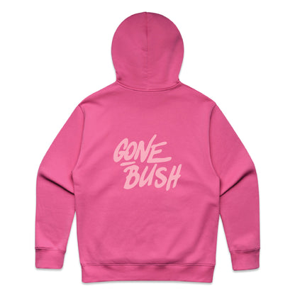 Signature Puff Hoodie -  Charity Pink
