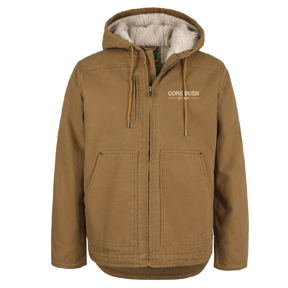 Canvas Jacket - Walnut