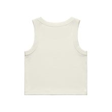 Load image into Gallery viewer, Cropped Ecru Rib Tank
