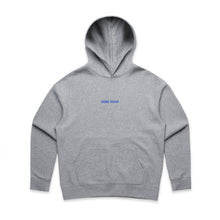 Load image into Gallery viewer, Grey/Blue Puff Print Hoodie
