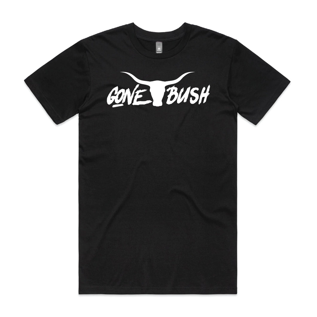 Gone Bush Coober Tee BLACK