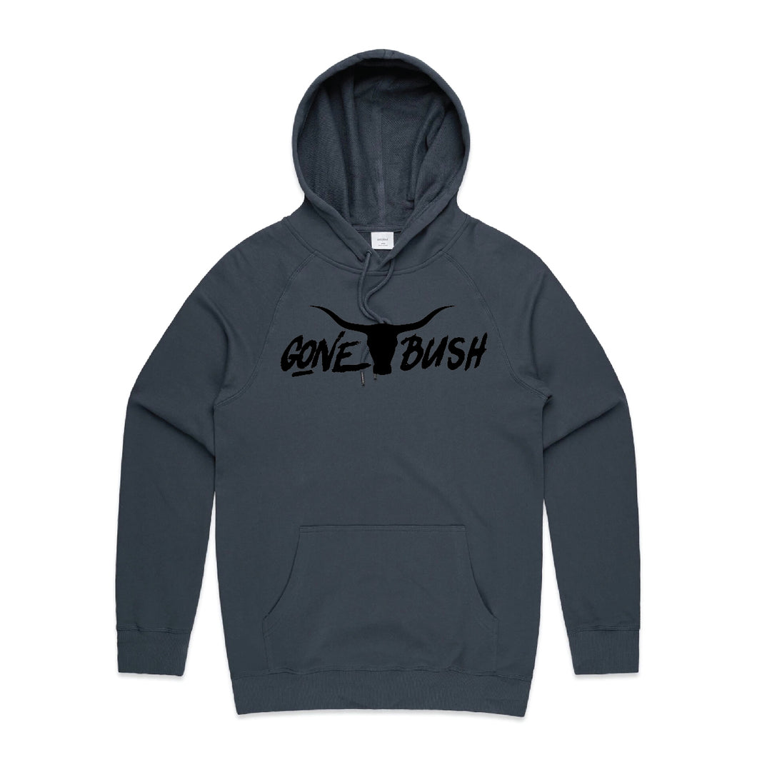 Gone Bush Flinders Hoodie PETROL BLUE