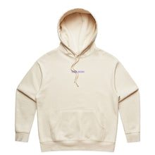 Load image into Gallery viewer, Gone Bush Puff Print Hoodie Butter with Lavender
