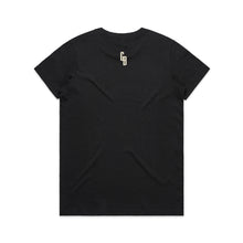 Load image into Gallery viewer, Gone Bush Beachport Puff Print Tee BLACK
